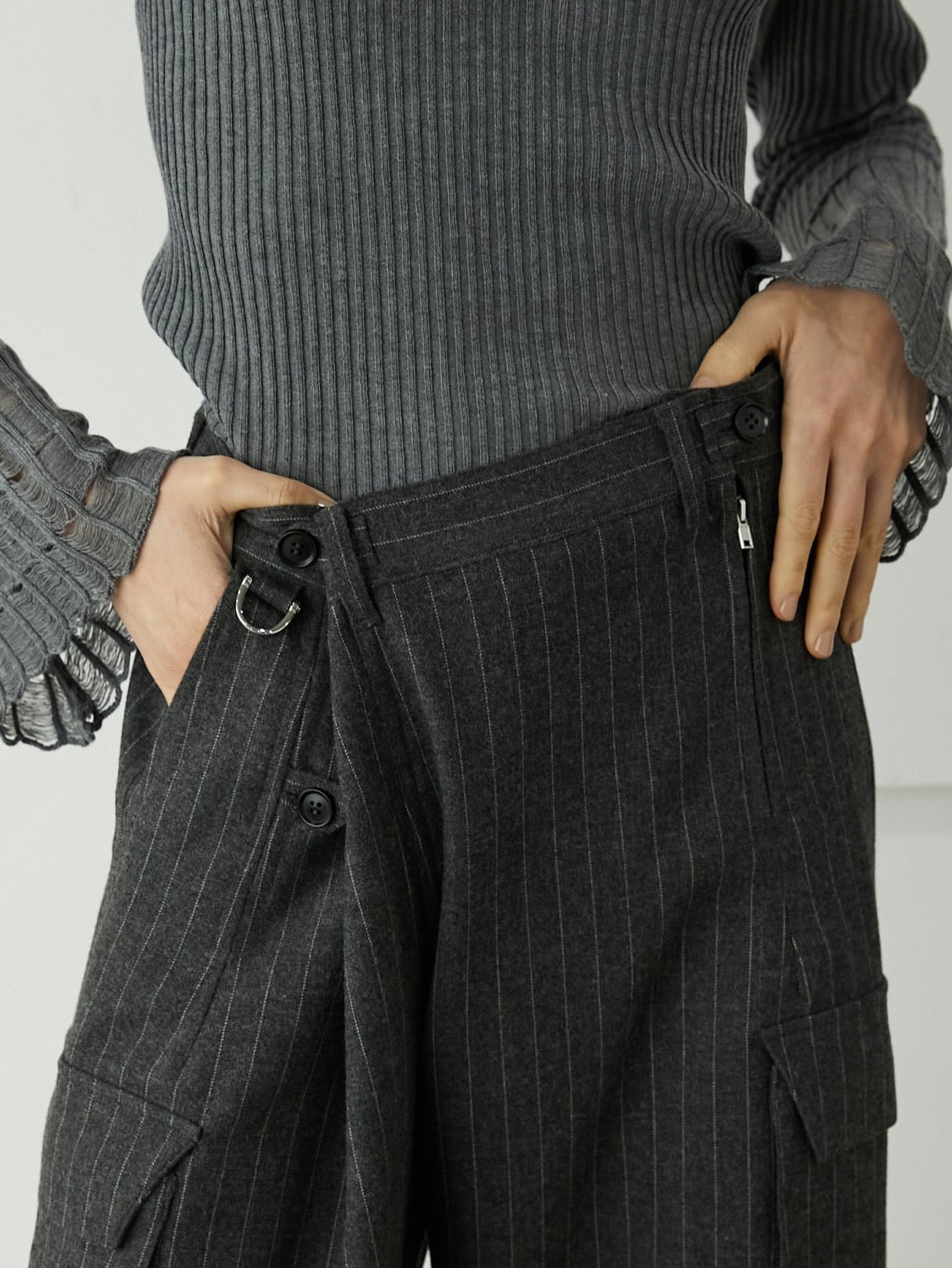 vintage wrap pants – LA PEAU DE GEM