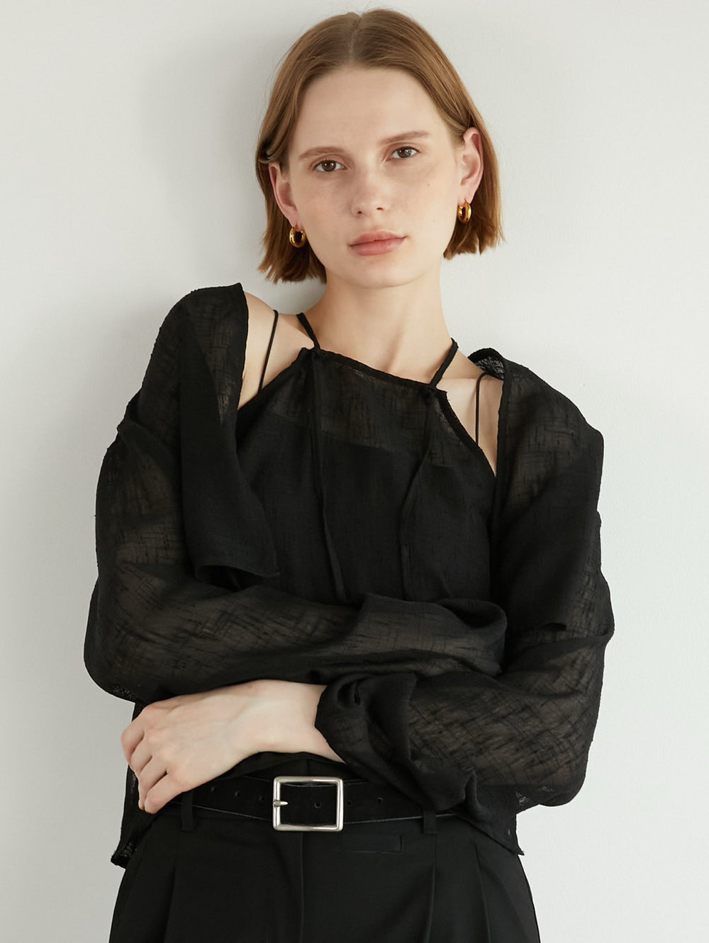 two piece linen like tops