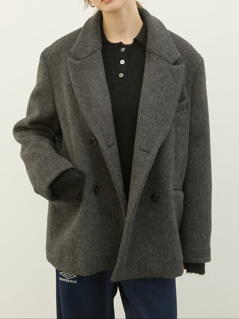 melton jacket outer
