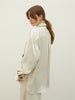 2way satin wrap shirt