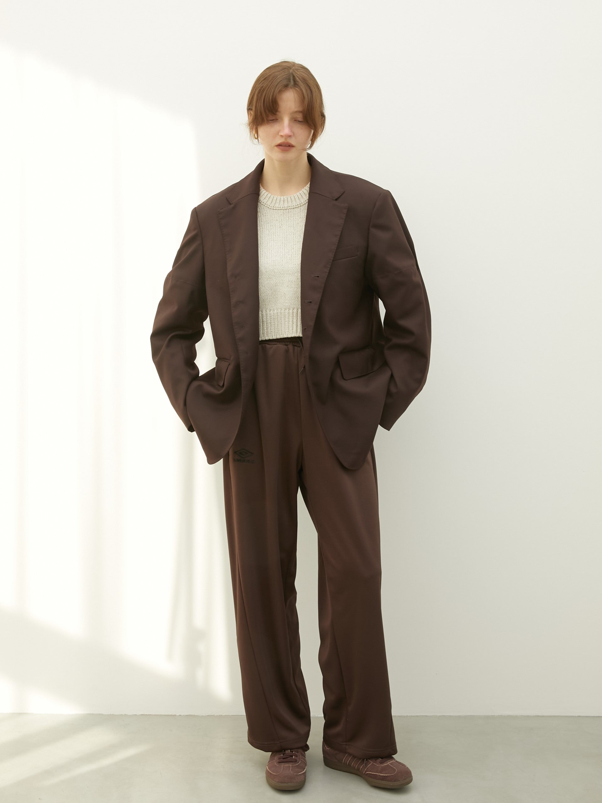 UMBRO×LA PEAU DE GEM The Urban Nomad track Pants