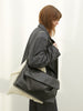 double shoulder smooth bag L
