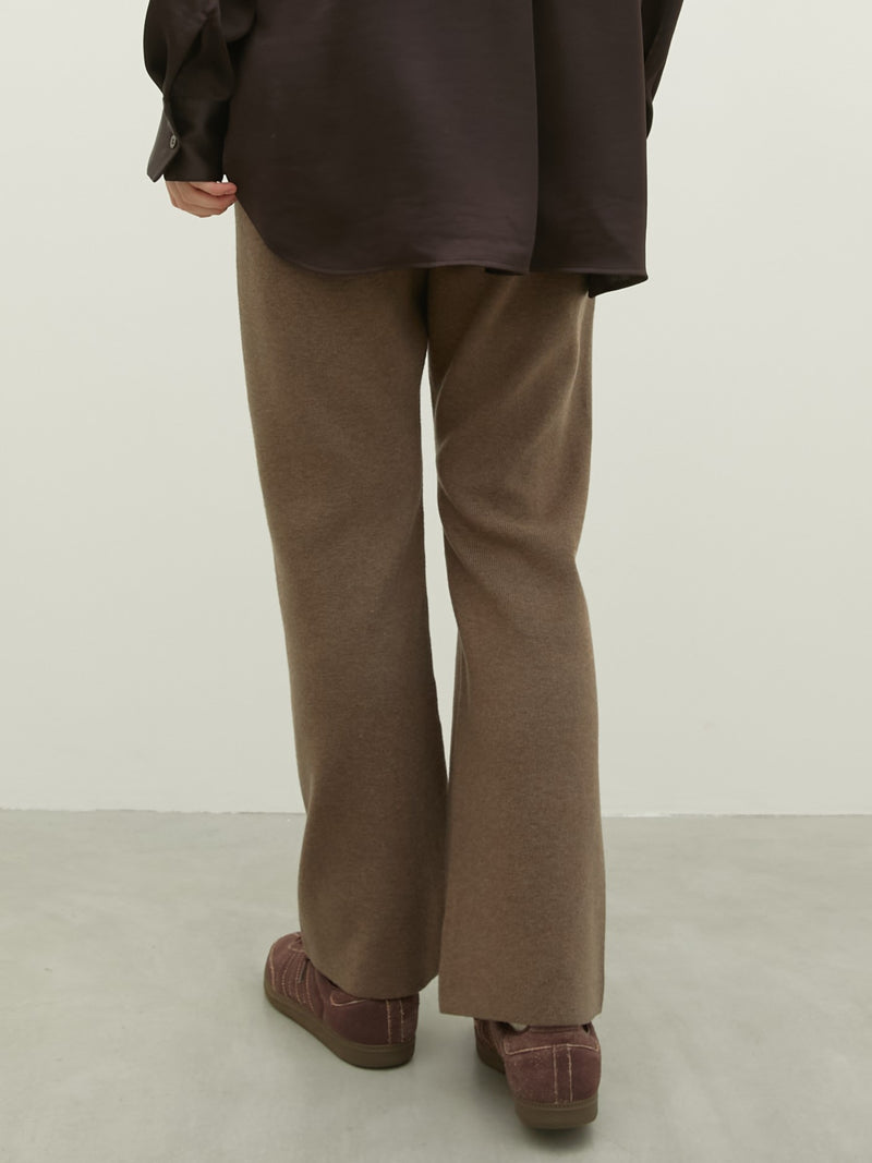 flare knit pants