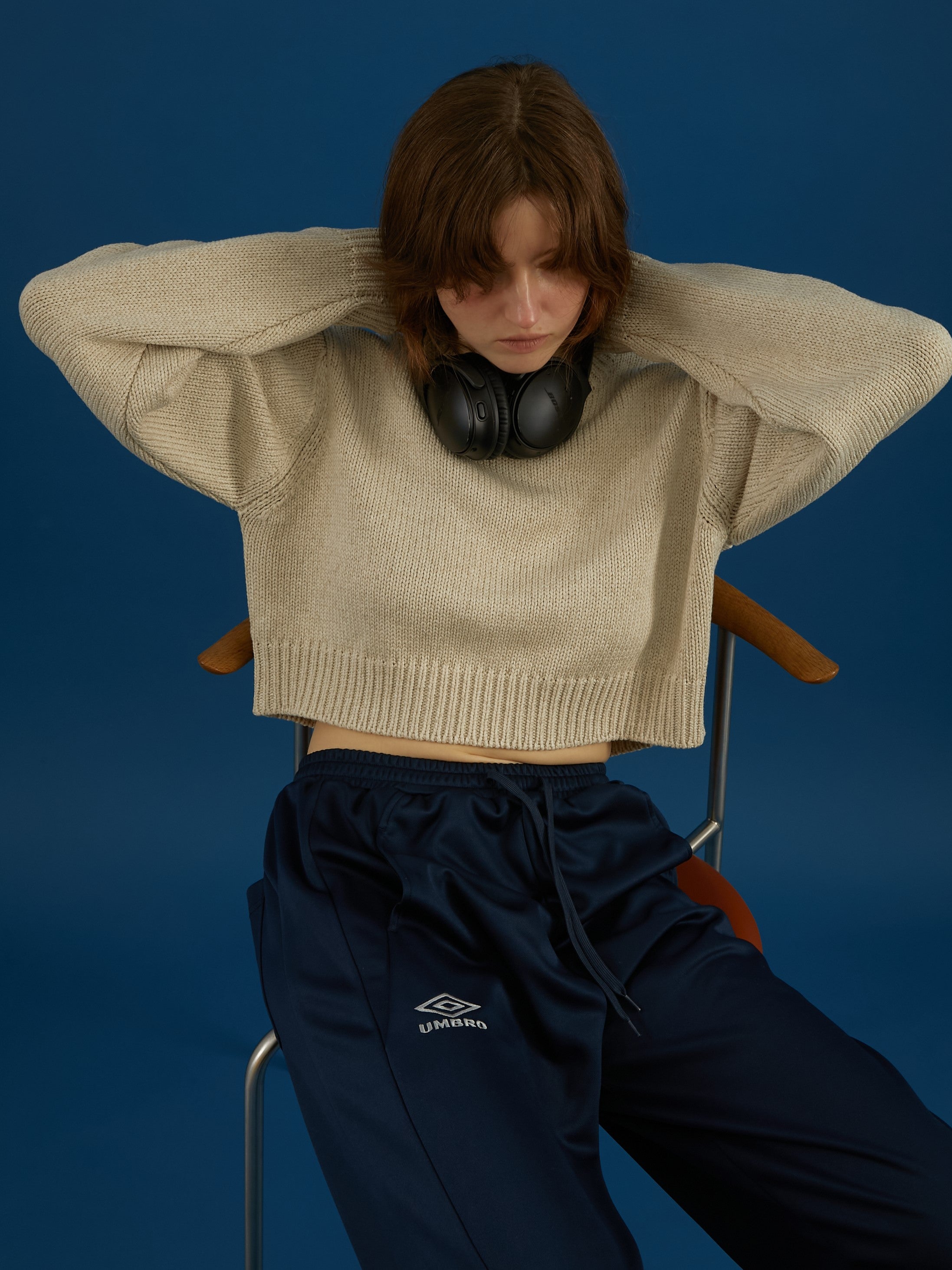 UMBRO×LA PEAU DE GEM The Urban Nomad track Pants
