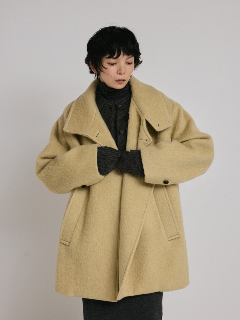 [予約]shaggy over coat