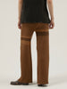 multi border knit pants