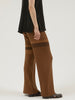 multi border knit pants