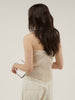 sheer combi halter neck tops