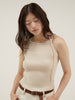 sheer combi halter neck tops