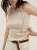 sheer combi halter neck tops
