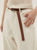 high waist straight denim pants