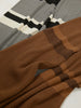 multi border knit pants