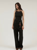 sheer combi halter neck tops