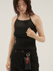 sheer combi halter neck tops
