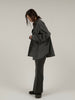 micro collar shirt