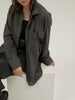 micro collar shirt