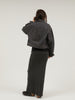 box denim blouson