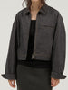 box denim blouson