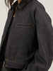 box denim blouson