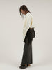sleeve tuck cropped long tee