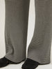multi border knit pants