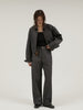 box denim blouson