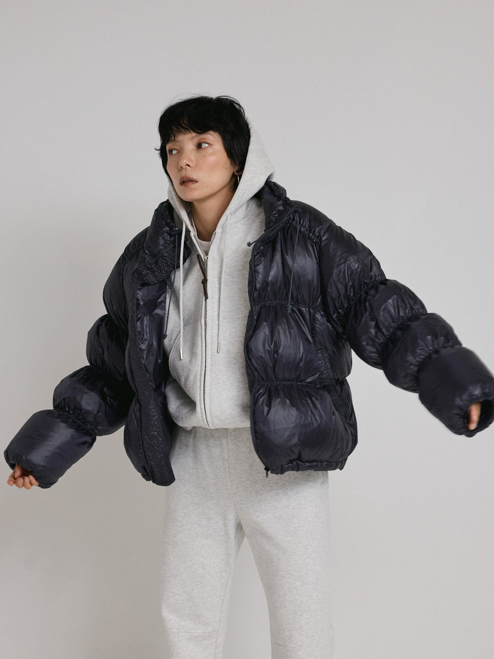 [予約]veil down jacket