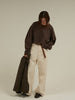sleeve tuck cropped long tee