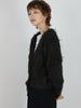 luxe shaggy cardigan