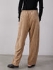 cutwork corduroy pants