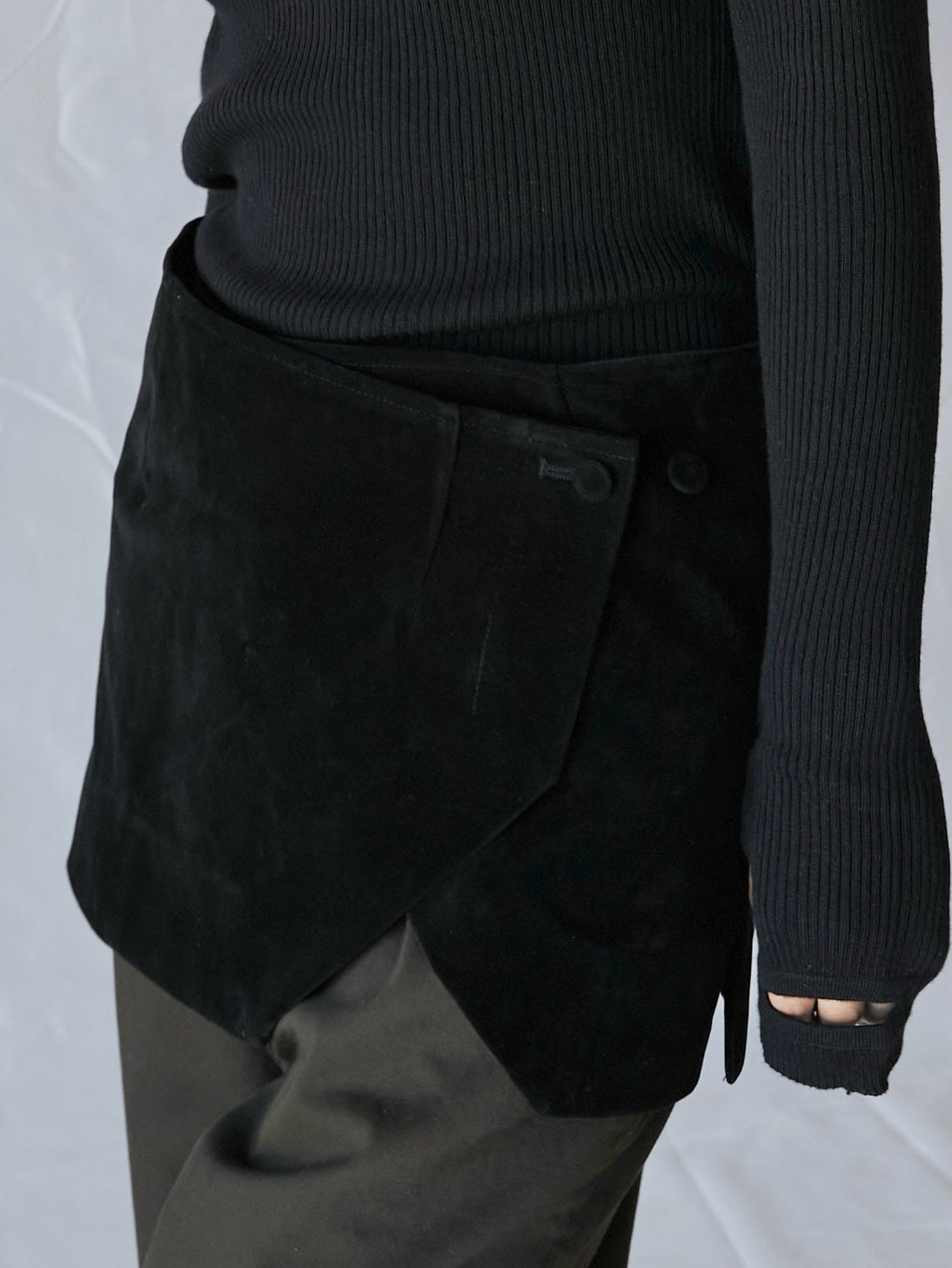 2way eco suede bustier – LA PEAU DE GEM