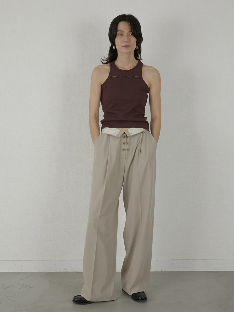 two piece sheer long tee – LA PEAU DE GEM two piece sheer long tee – LA PEAU DE GEM