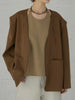 no collar hole jacket