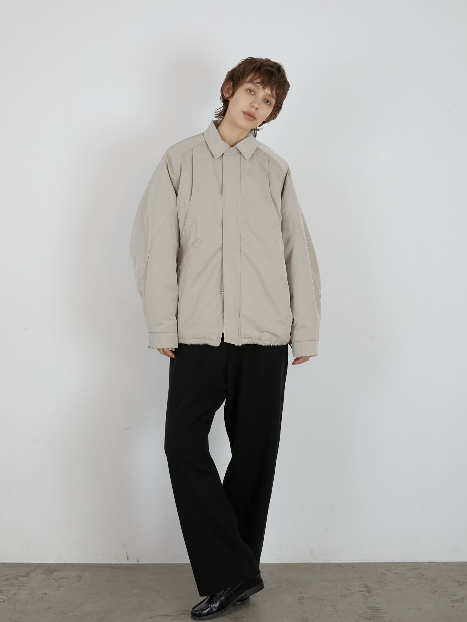 zip puff blouson – LA PEAU DE GEM