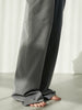 three tuck tapered pants