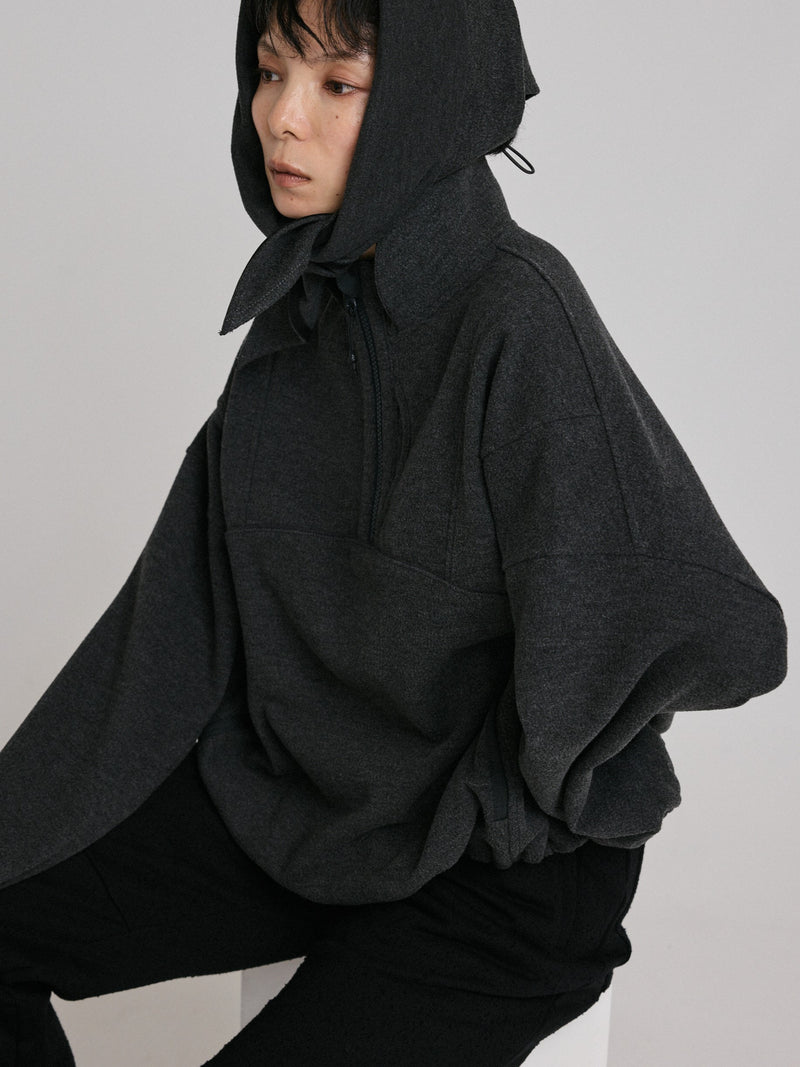 micro fleece pullover
