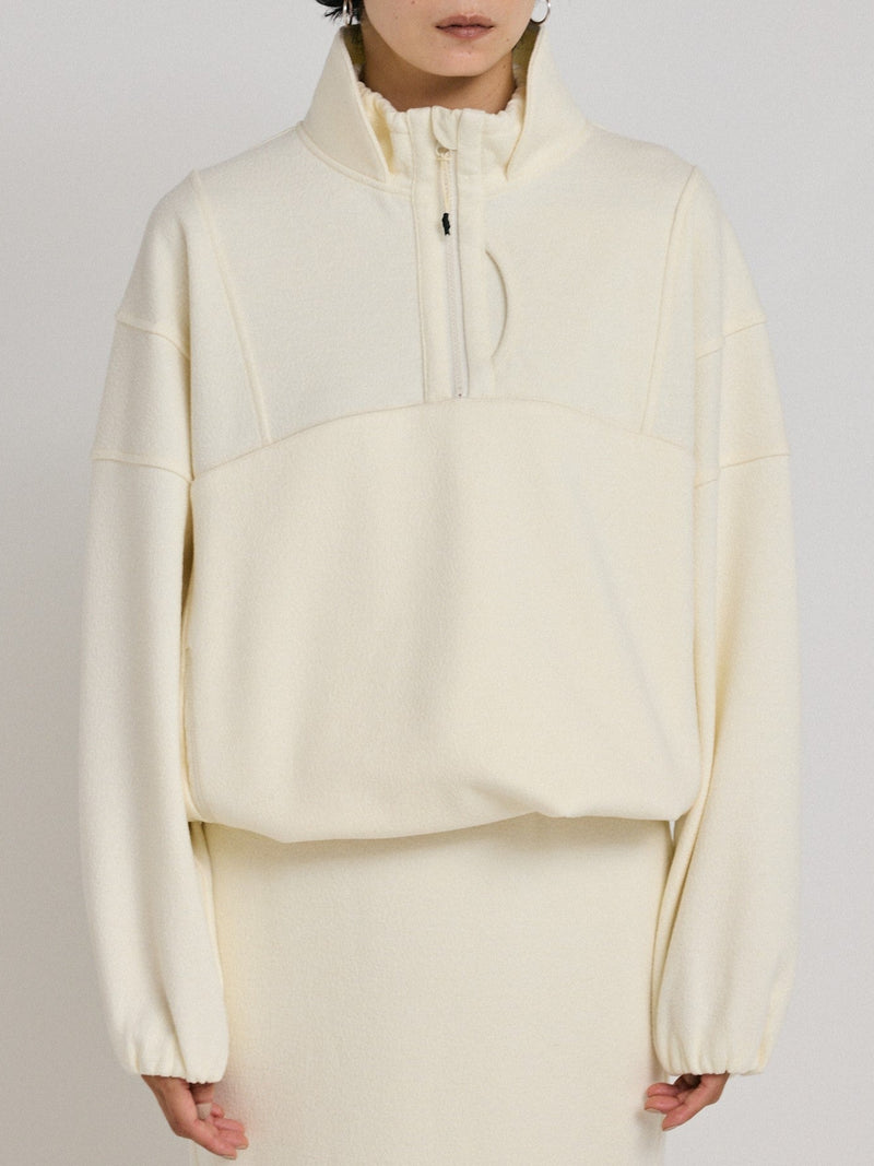 micro fleece pullover