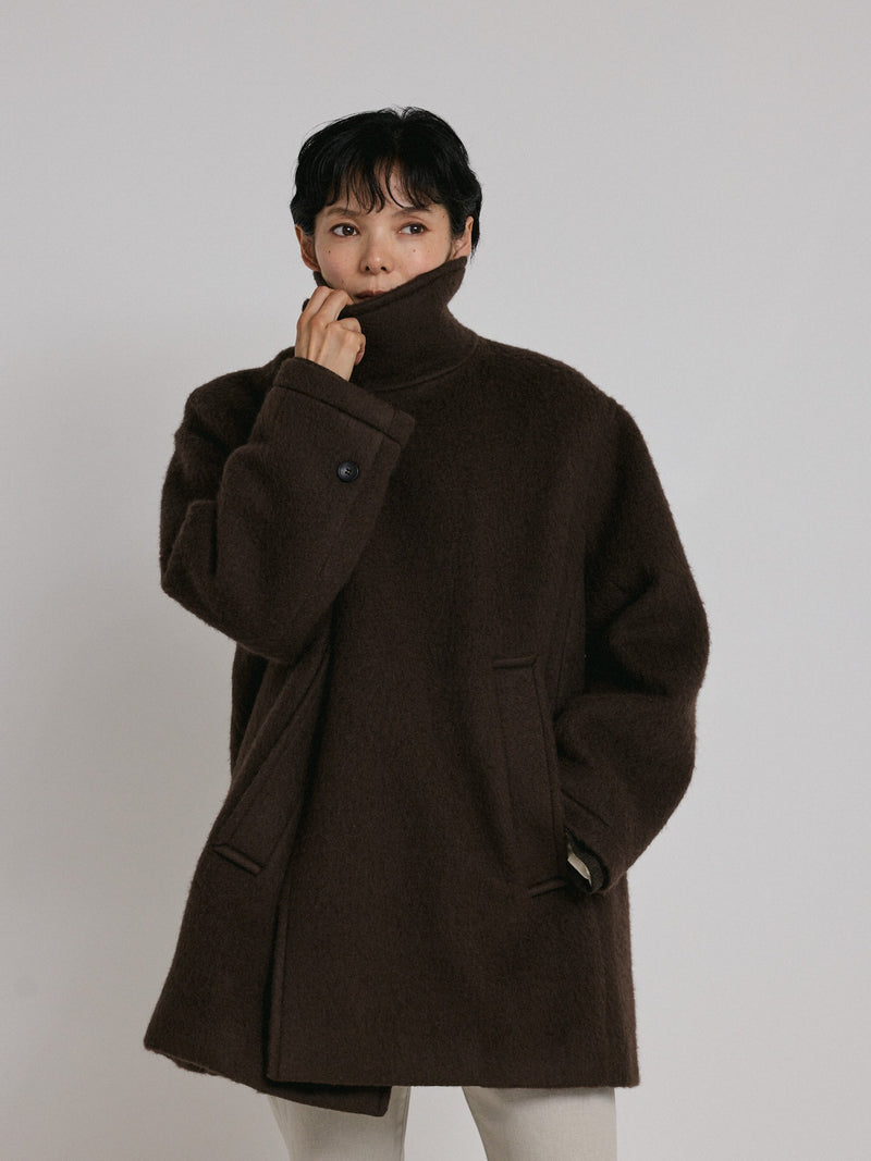 [予約]shaggy over coat