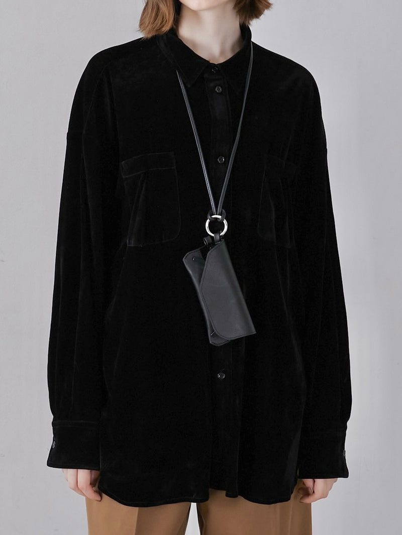 velour shirt