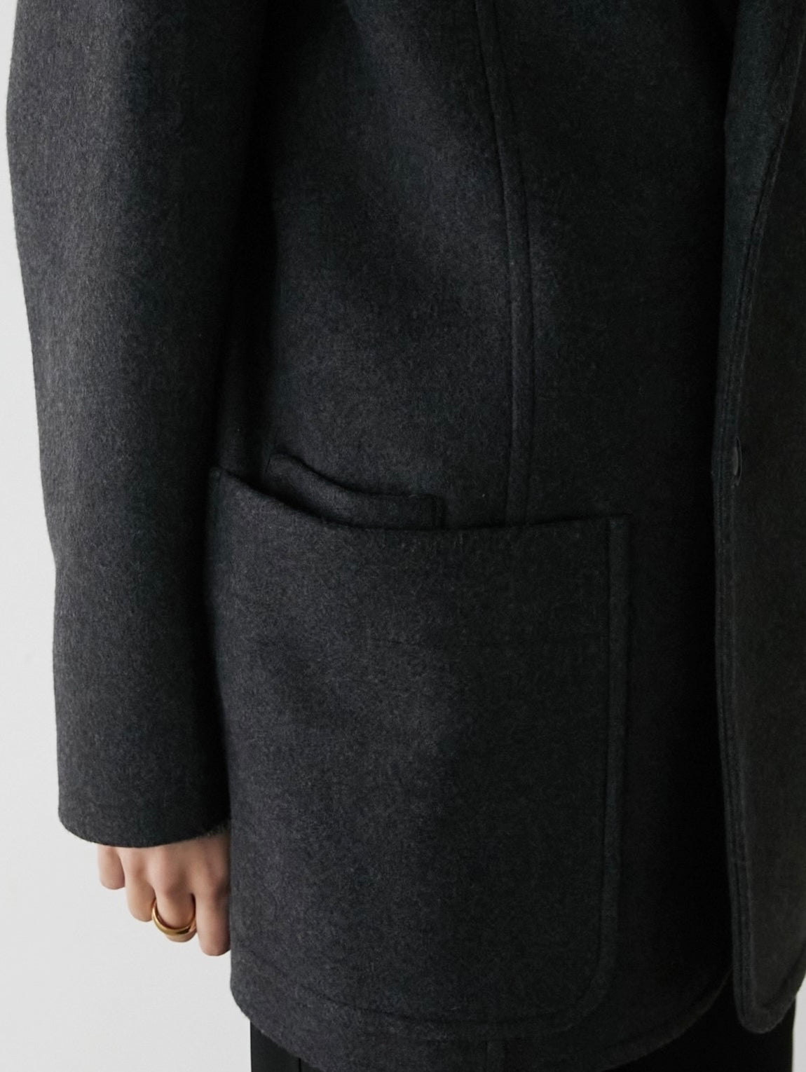 la peau de gem tailored jacket coat コート