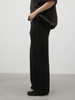 high waist straight denim pants