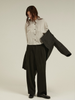 stripe cropped shirt