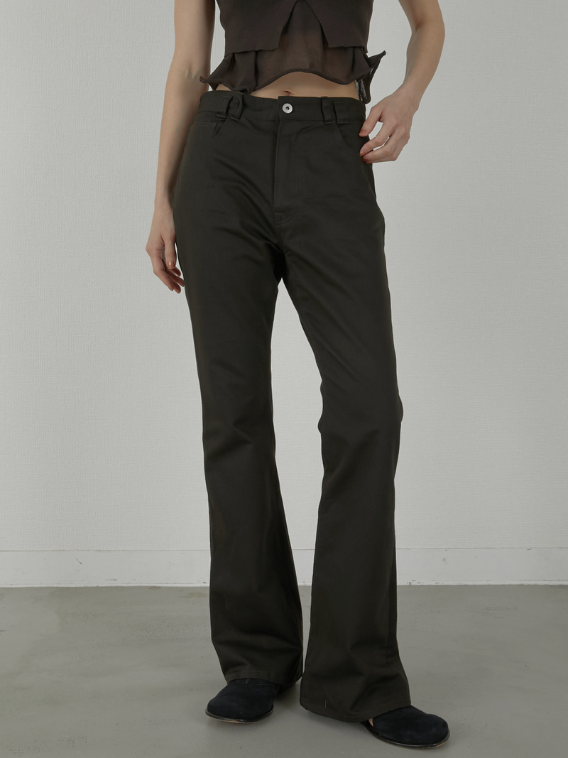 chino flare pants