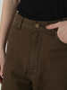 high waist straight denim pants