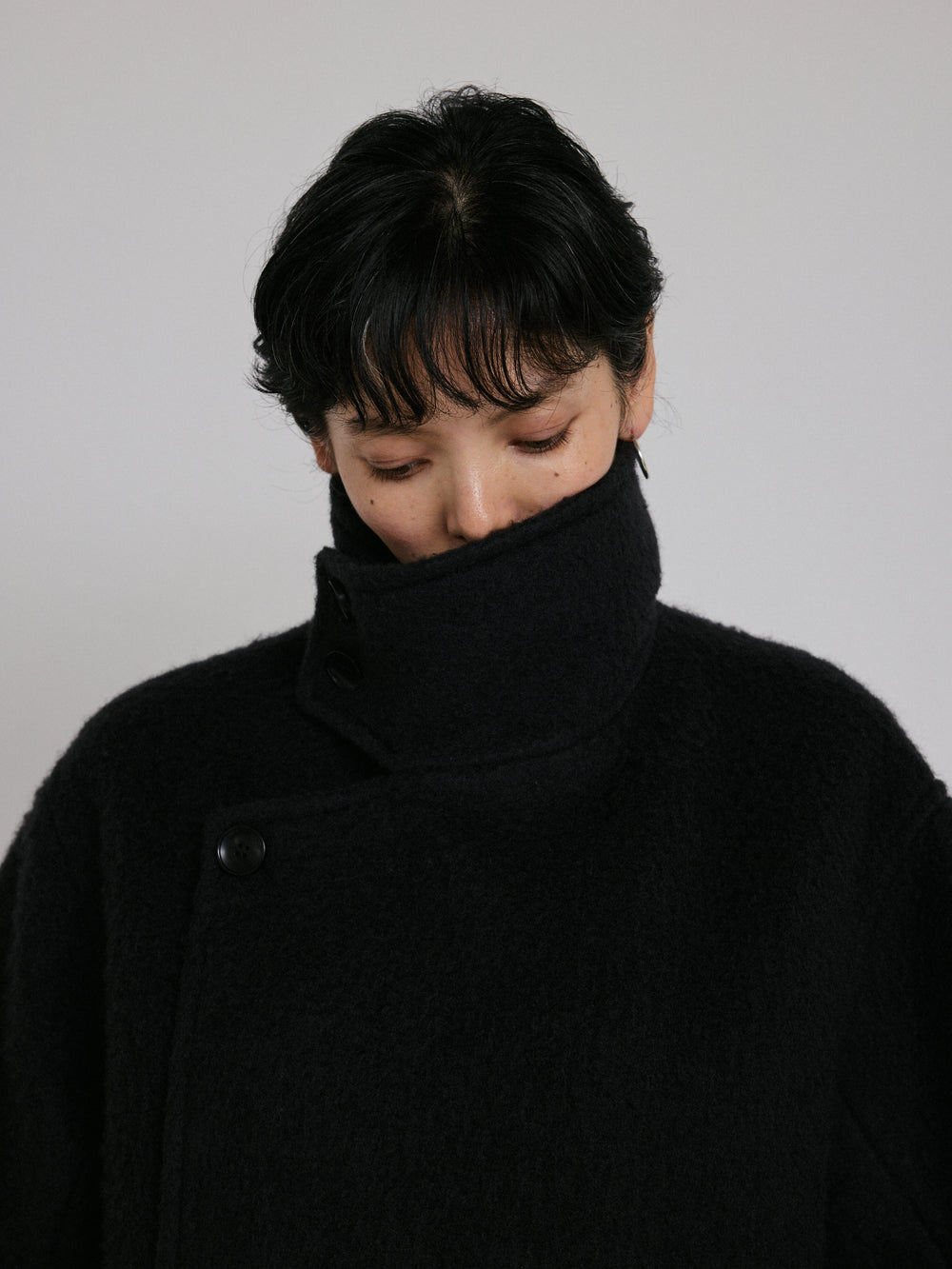[予約]shaggy over coat