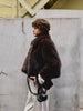[予約]smoky fur coat