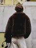 [予約]smoky fur coat
