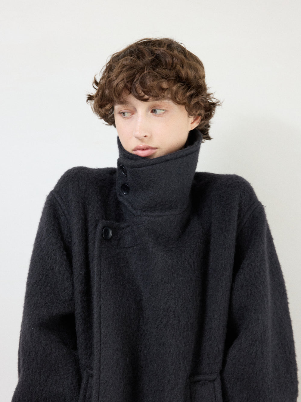 [予約]shaggy over coat