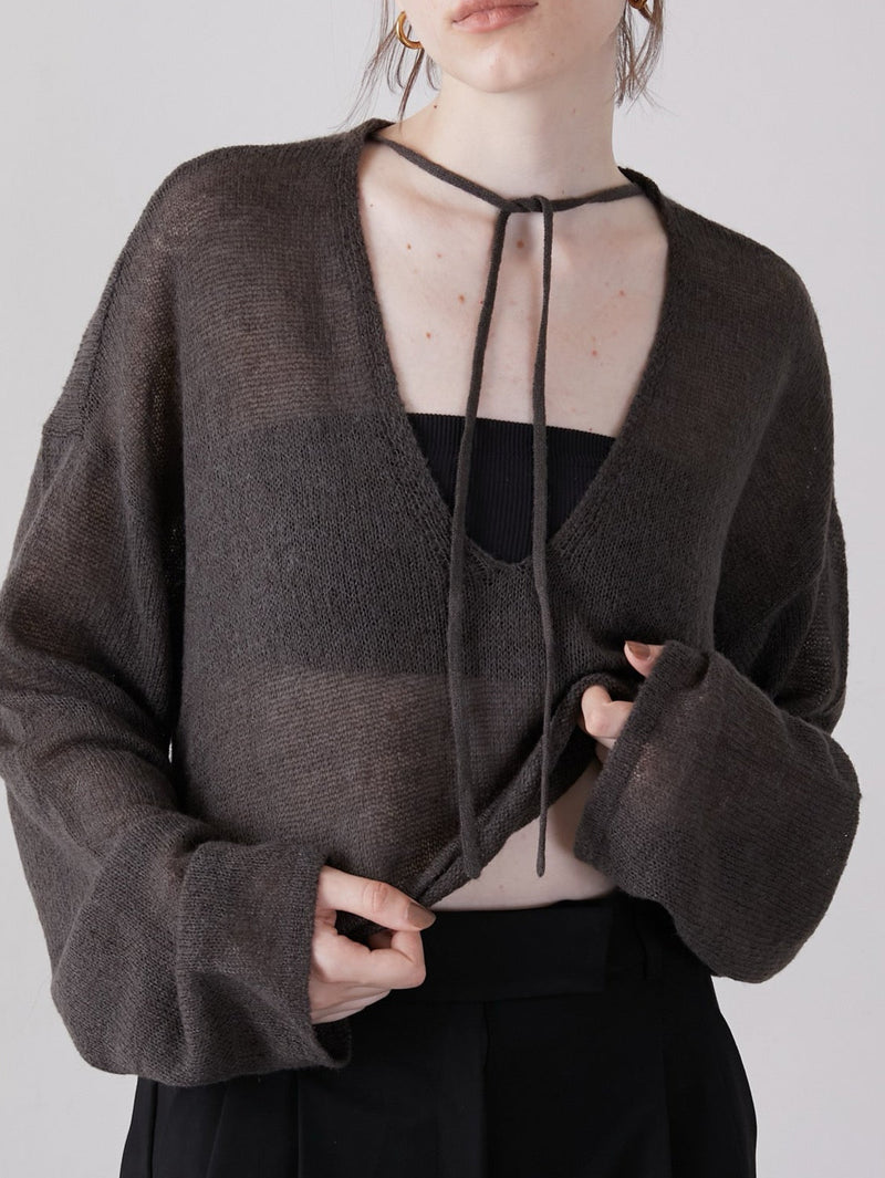 code mohair like knit