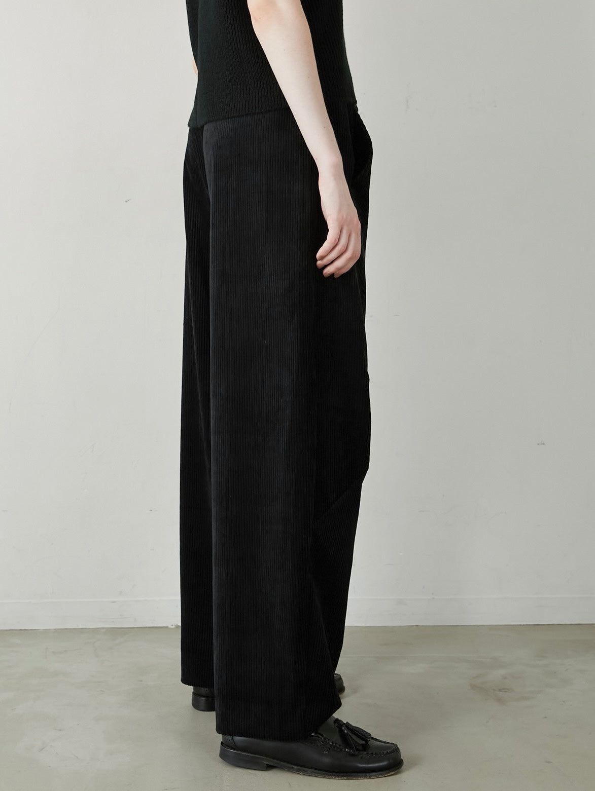 cutwork corduroy pants – LA PEAU DE GEM